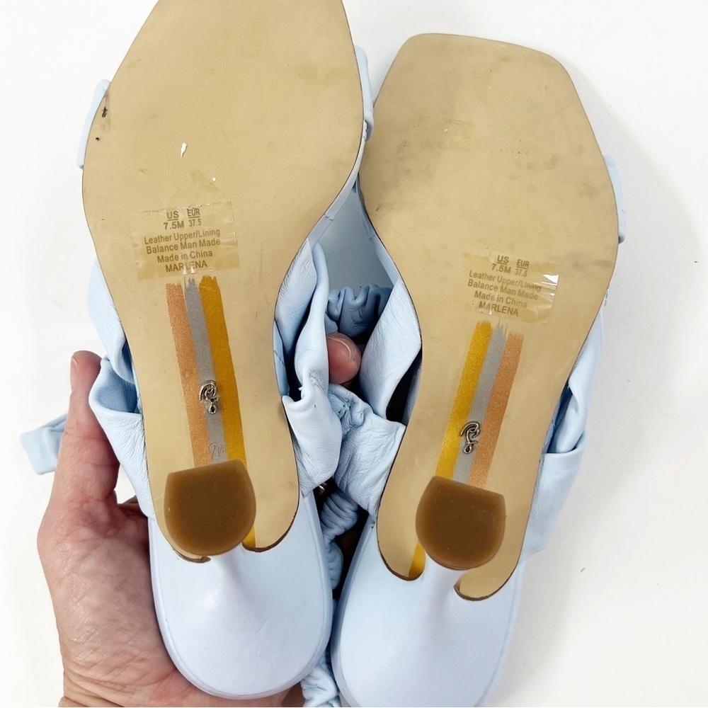 ✅ Sam Edelman Marlena IN RIVERIA BLUE SIZE 7.5‎ SPRING SUMMER HEEL EASTER - Picture 11 of 12